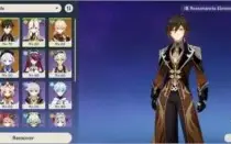 Zhong c1, kazuha, qiqi, diluc e arma t5