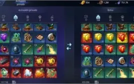 Conta mir4 lvl76 91,7k p 2 pet epico 1,2k de gold 750k ds
