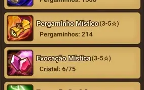 Acc Early-Mid +200 misticos e bons NAT5