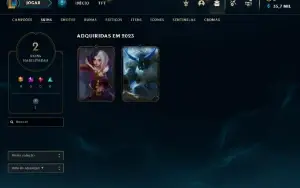Conta Lol Platina 1