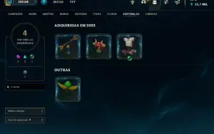Conta Lol Platina 1
