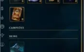 CONTA LOL GOLD 1 MMR BOM