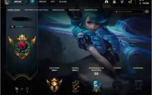 CONTA LOL GOLD 1 MMR BOM