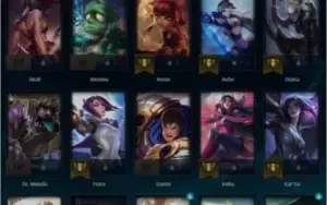 CONTA LOL GOLD 1 MMR BOM