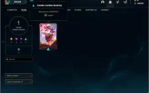 Conta prata 2 com 21 champs e 1 skin