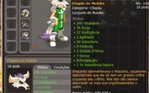 Dofus: venda Conjunto do MULOBO FULL STR - Helioboros!!!