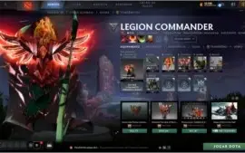 Conta Steam Dota 2 vários sets exclusivos
