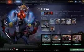Conta Steam Dota 2 vários sets exclusivos