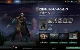 Conta Steam Dota 2 vários sets exclusivos