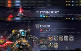 Conta Steam Dota 2 vários sets exclusivos