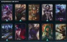 Conta Level 347, Todos Champ e 127 SKIN