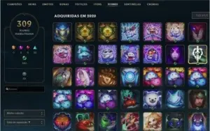 Conta Level 347, Todos Champ e 127 SKIN