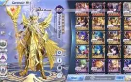 CONTA SAINT SEIYA lvl53