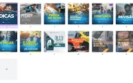 Pack Canva Mecãnica - 12 Artes Editáveis