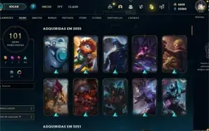 Conta de LOL NFA Inativa há 4 meses • GRIK Store ©