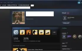 Conta Steam com 18 jogos barato