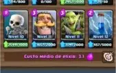 CONTA DE CLASH ROYALE LIGA 1 NV 12