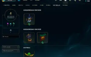 Conta Diamante 4 | 61% Win - Lol (League Of Legends) Elomoon