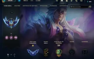 Conta Diamante 4 | 61% Win - Lol (League Of Legends) Elomoon