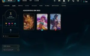 Conta Diamante 4 | 61% Win - Lol (League Of Legends) Elomoon
