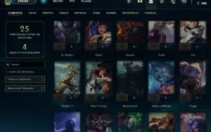 Conta Diamante 4 | 61% Win - Lol (League Of Legends) Elomoon
