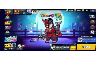 Contas Bralw stars FULL ACESSO Troféu + Skins