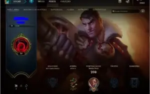 Conta de League of Legends lvl 30