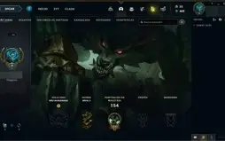 Conta LoL 2016 - Unranked - Skins vitoriosas e MMR Alto