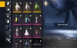 CONTA DE FREE FIRE COM 2 ANGELICAL -  467 CAMISAS - 3 EVOLUT