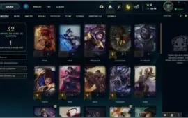 Conta League of Legends 78%