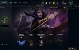 Conta League of Legends 78%
