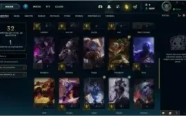Conta League of Legends 78%