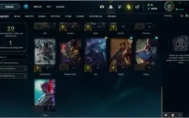 Conta League of Legends 78%