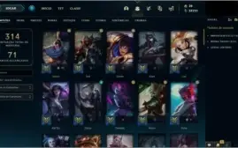 Conta lol com 132 skins + Diamante 4