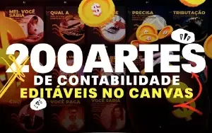 Pack Canva Templates De Contabilidade Editavel no Canva
