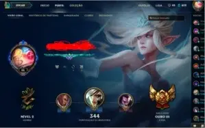Conta League of Legends Gold III