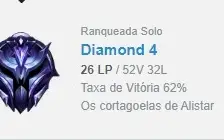 Diamante 4 62% WR