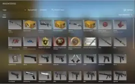 CONTA CSGO PRIME COM MEDALHA DE 5 E 10 ANOS