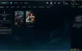 Conta Unranked com Kayn Odisseia