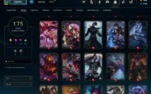 Conta Lol Com 175 Skins Com Mais De +1800 Reais Gasto