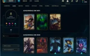 CONTA LOL SMURF MESTRE