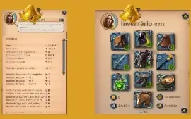 Adagas Nível 47 + 244 Pontos De Aprendizagem + Equipamentos