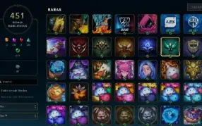 Conta LOL - LVL 720+  / 258Skins + 181 Chromas