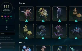Conta LOL - LVL 720+  / 258Skins + 181 Chromas