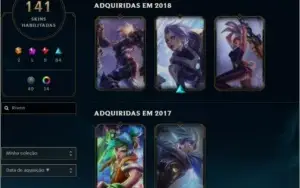 Conta League of Legends Bronze