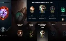 Conta League of Legends Bronze