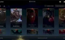 Conta Wild Rift Mestre com 31 Skins (4 PASSES)