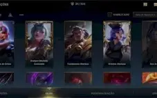Conta Wild Rift Mestre com 31 Skins (4 PASSES)
