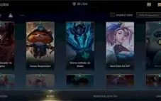 Conta Wild Rift Mestre com 31 Skins (4 PASSES)