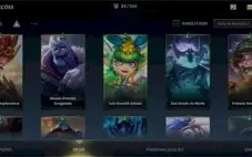 Conta Wild Rift Mestre com 31 Skins (4 PASSES)